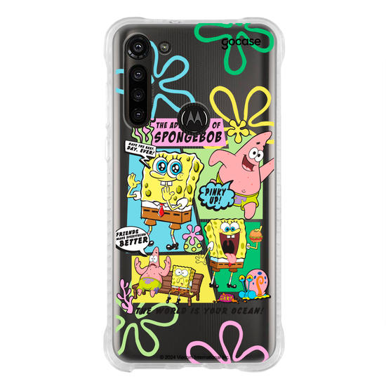 Capinha para celular Bob Esponja - The World Is Your Ocean