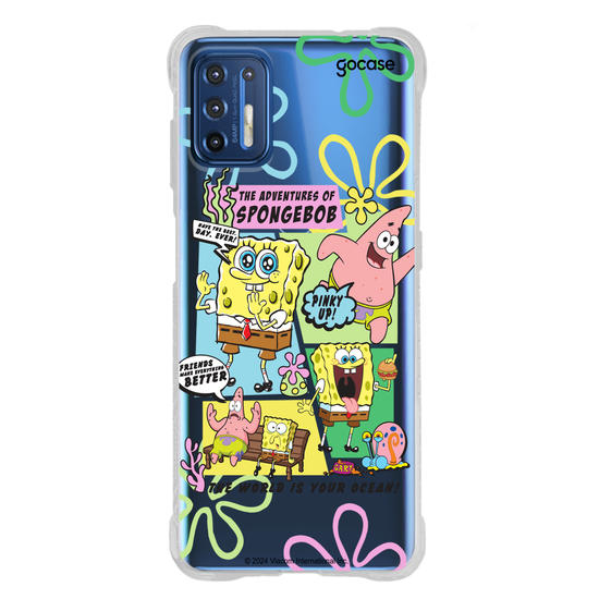 Capinha para celular Bob Esponja - The World Is Your Ocean