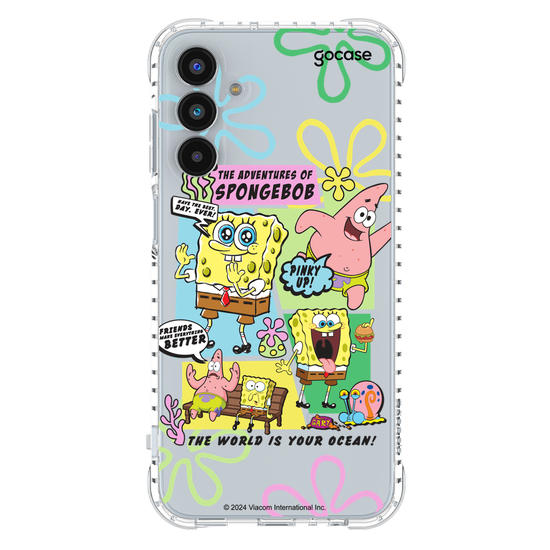 Capinha para celular Bob Esponja - The World Is Your Ocean
