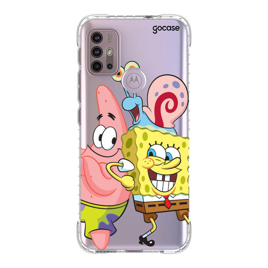 Capinha para celular Bob Esponja - Amendobobos