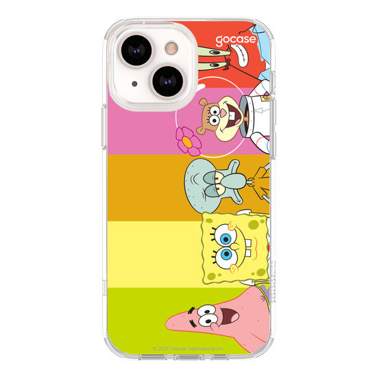 Capinha para celular Bob Esponja - Color Palette
