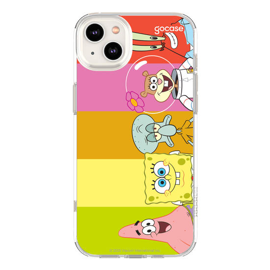 Capinha para celular Bob Esponja - Color Palette