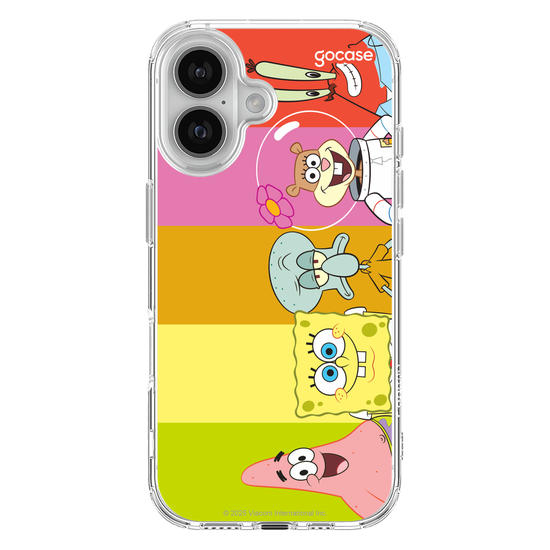 Capinha para celular Bob Esponja - Color Palette