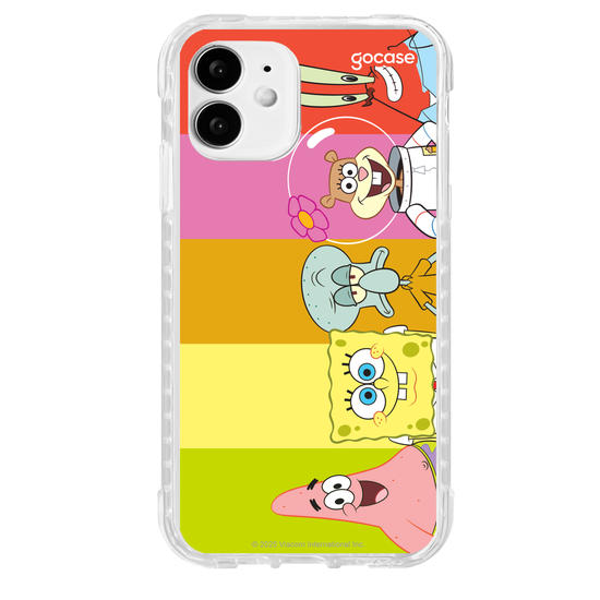 Capinha para celular Bob Esponja - Color Palette