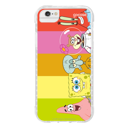 Capinha para celular Bob Esponja - Color Palette