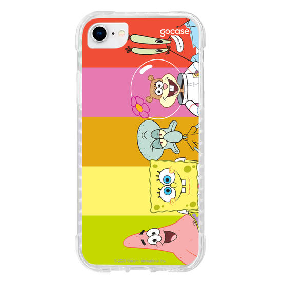 Capinha para celular Bob Esponja - Color Palette