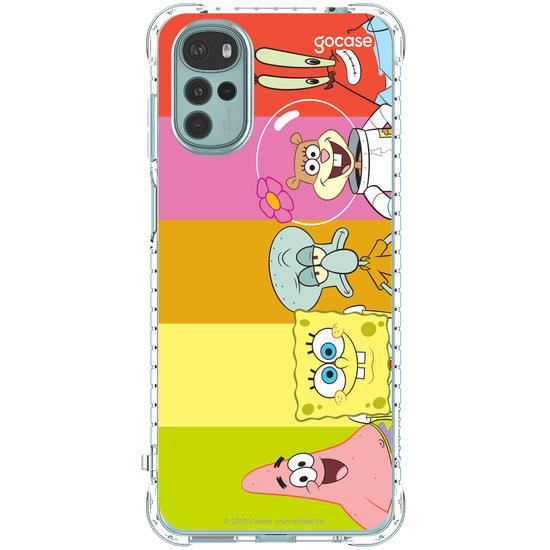 Capinha para celular Bob Esponja - Color Palette
