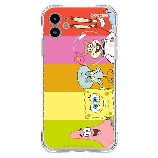 Capinha para celular Bob Esponja - Color Palette