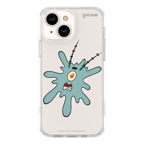 Capinha para celular Bob Esponja - Plankton Esmagado