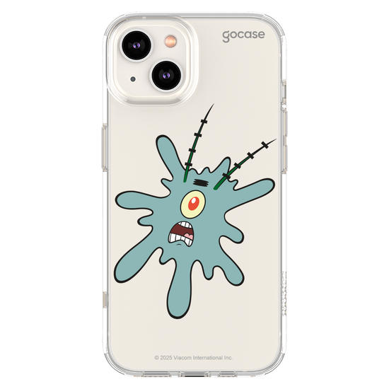 Capinha para celular  Bob Esponja - Plankton Esmagado