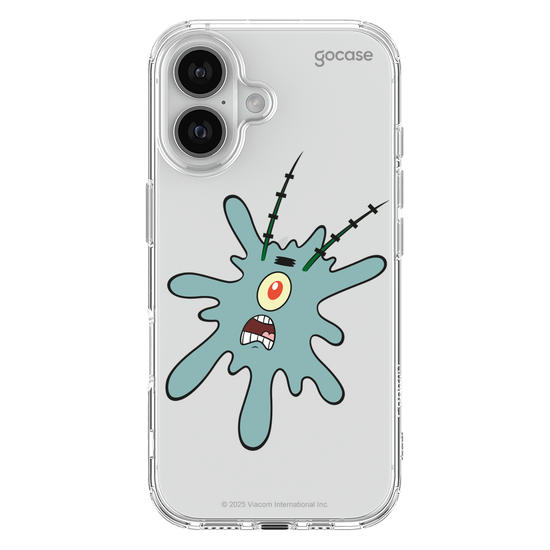 Capinha para celular  Bob Esponja - Plankton Esmagado