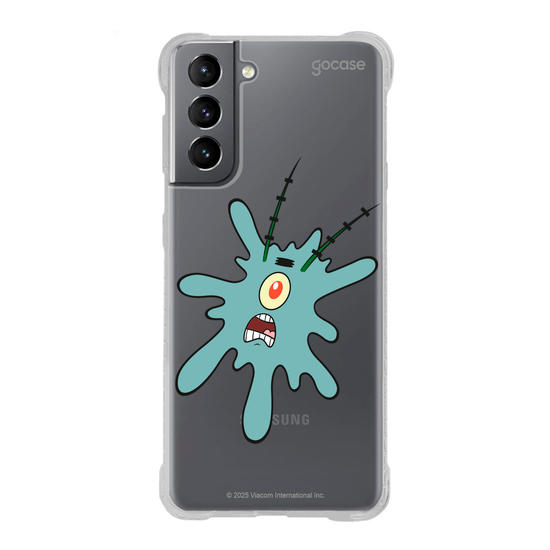 Capinha para celular  Bob Esponja - Plankton Esmagado