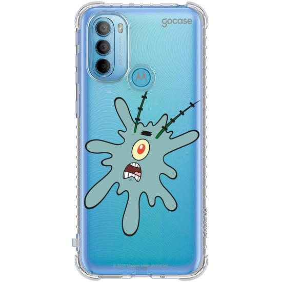 Capinha para celular  Bob Esponja - Plankton Esmagado