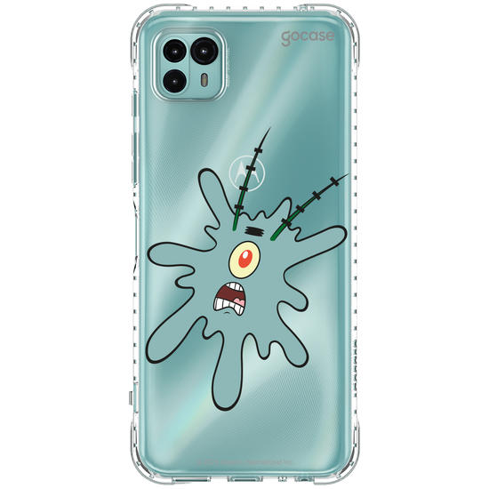 Capinha para celular  Bob Esponja - Plankton Esmagado