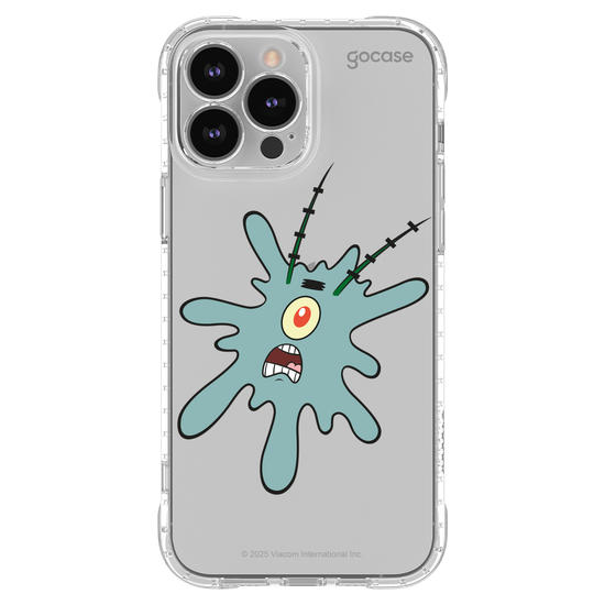 Capinha para celular  Bob Esponja - Plankton Esmagado