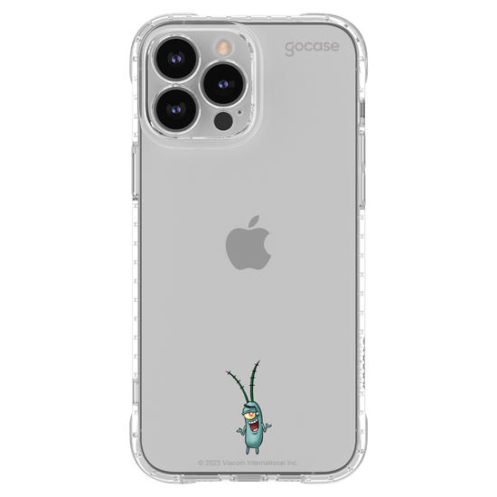Capinha para celular  Bob Esponja - Plankton - Seu Nome