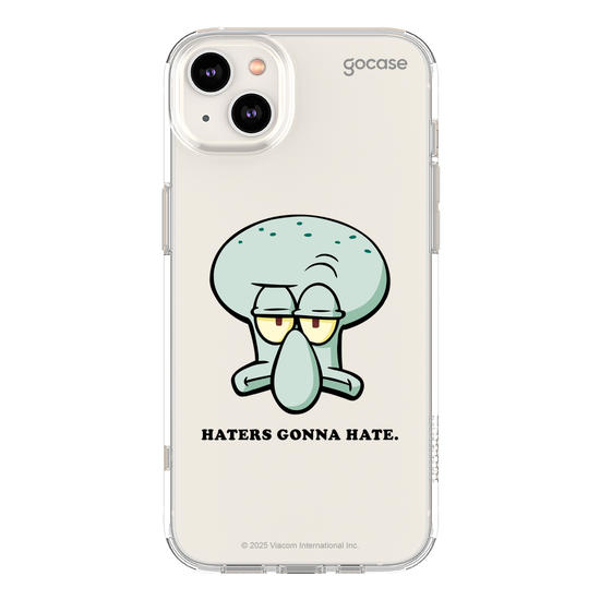 Capinha para celular  Bob Esponja - Lula Molusco - Sério?