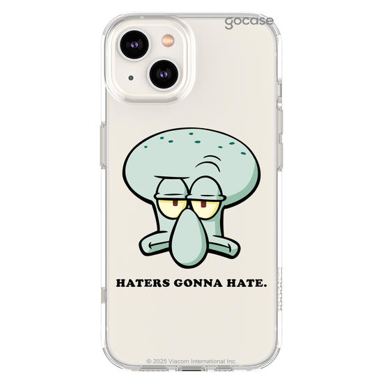 Capinha para celular  Bob Esponja - Lula Molusco - Sério?