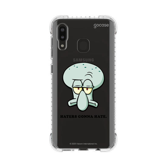 Capinha para celular  Bob Esponja - Lula Molusco - Sério?
