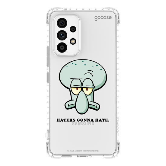 Capinha para celular  Bob Esponja - Lula Molusco - Sério?