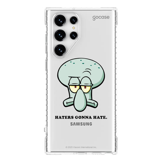 Capinha para celular  Bob Esponja - Lula Molusco - Sério?