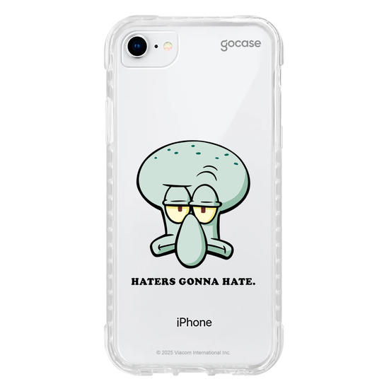 Capinha para celular  Bob Esponja - Lula Molusco - Sério?