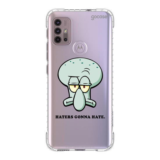 Capinha para celular  Bob Esponja - Lula Molusco - Sério?