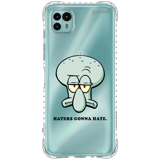 Capinha para celular  Bob Esponja - Lula Molusco - Sério?