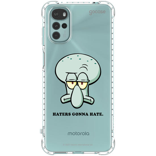 Capinha para celular  Bob Esponja - Lula Molusco - Sério?