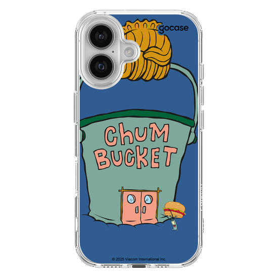 Capinha para celular  Bob Esponja - Balde de Lixo