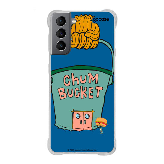 Capinha para celular  Bob Esponja - Balde de Lixo