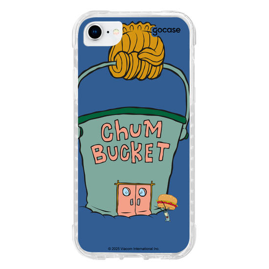 Capinha para celular  Bob Esponja - Balde de Lixo