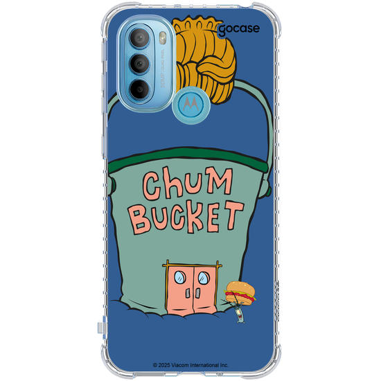 Capinha para celular  Bob Esponja - Balde de Lixo
