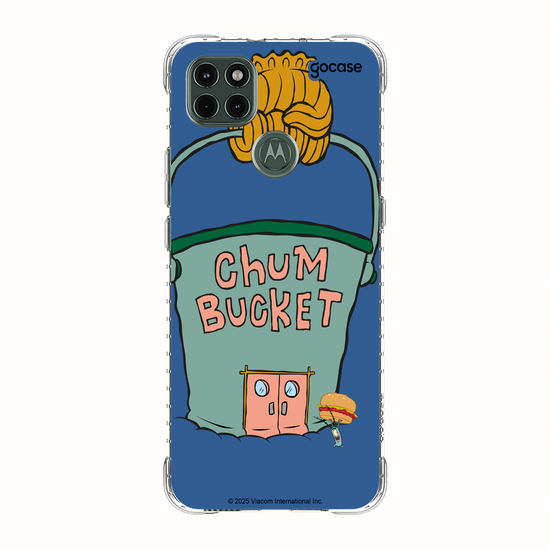 Capinha para celular  Bob Esponja - Balde de Lixo