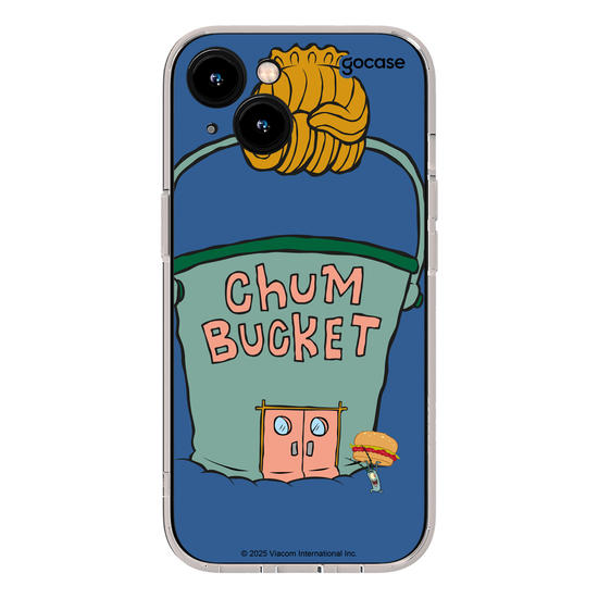 Capinha para celular  Bob Esponja - Balde de Lixo