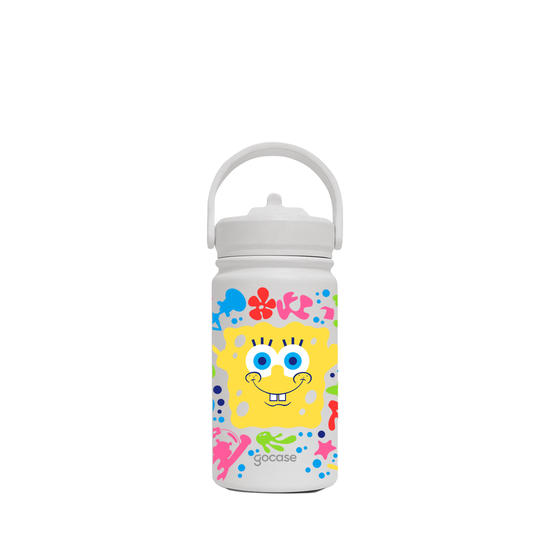 Garrafa Térmica Mini - Bob Esponja - Silhuetas Divertidas