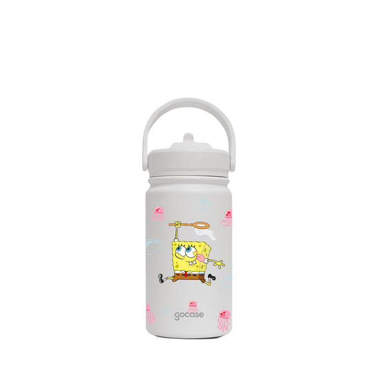 Garrafa Térmica Mini - Bob Esponja - Caçando Águas-vivas