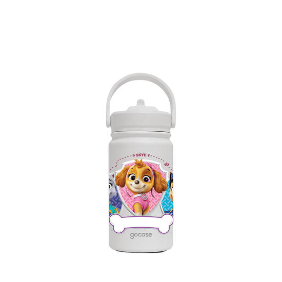 Garrafa Térmica Mini - Patrulha Canina - Patrulha e Distintivos