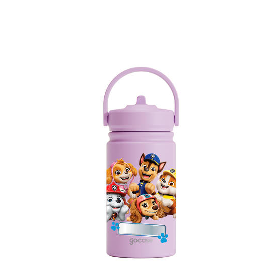 Garrafa Térmica Mini + Ebook - Patrulha Canina - Patrulha Unida