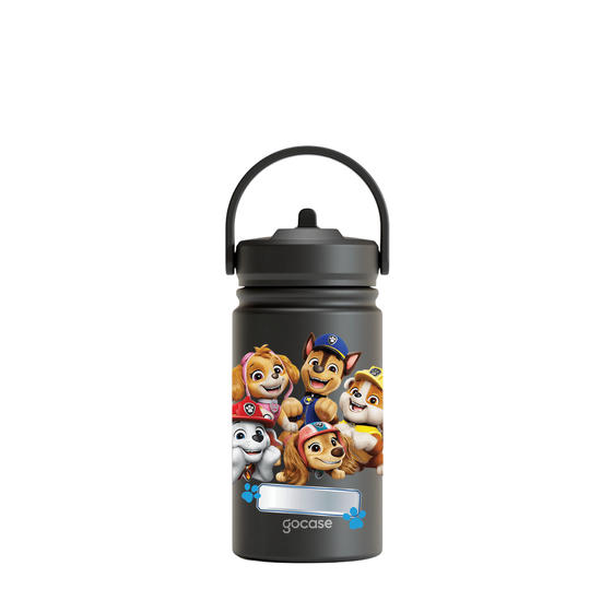 Garrafa Térmica Mini + Ebook - Patrulha Canina - Patrulha Unida
