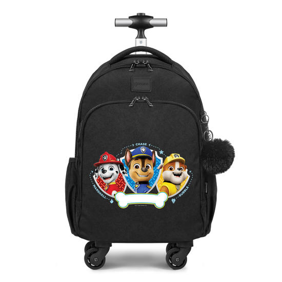 Mochila de Carrinho 4 Rodas Fun - Patrulha Canina - Distintivos da Patrulha