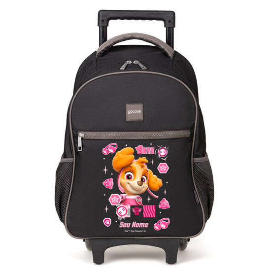 Mochila de Carrinho 2 Rodas Play - Patrulha Canina - Skye