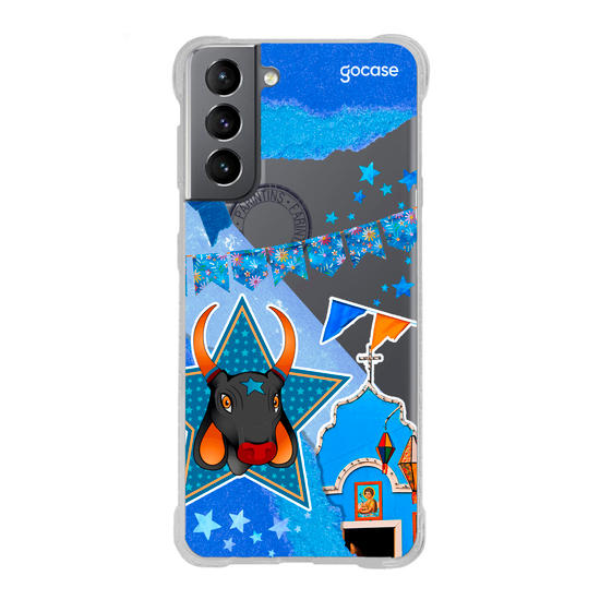 Capinha para celular  Parintins Caprichoso Colagem