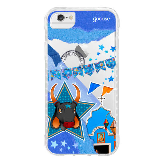 Capinha para celular  Parintins Caprichoso Colagem