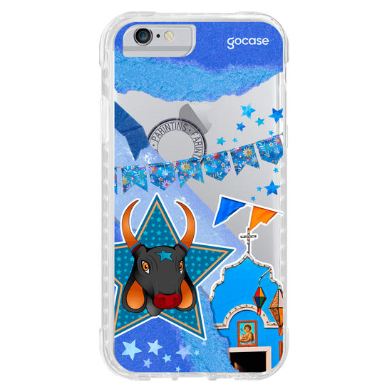 Capinha para celular  Parintins Caprichoso Colagem