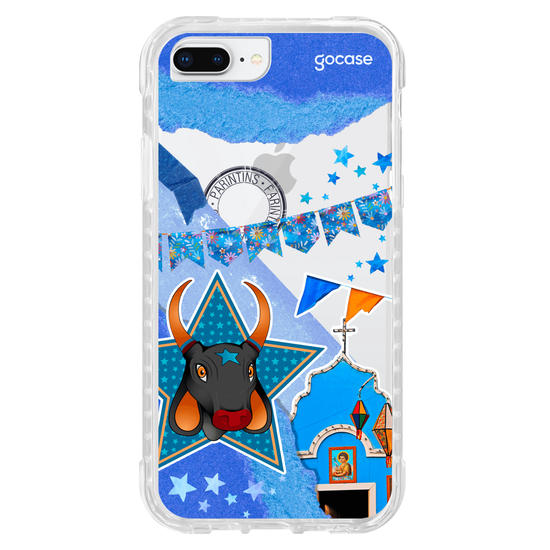 Capinha para celular  Parintins Caprichoso Colagem