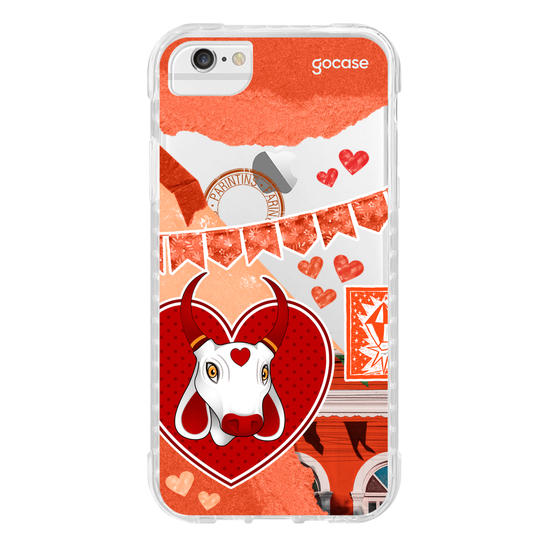 Capinha para celular  Parintins Garantido Colagem