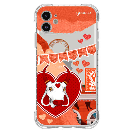Capinha para celular  Parintins Garantido Colagem