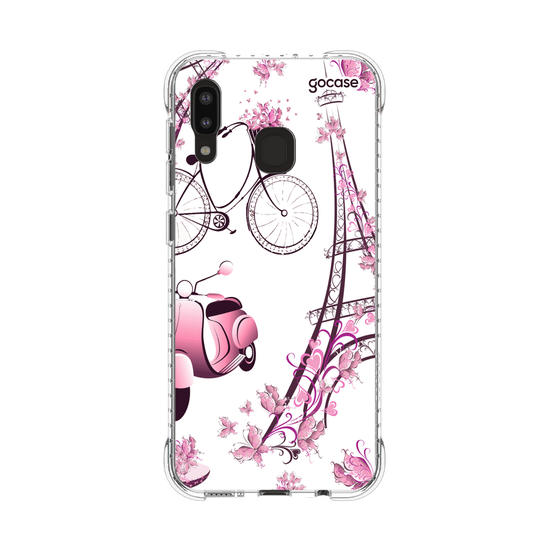Capinha para celular Paris Floral