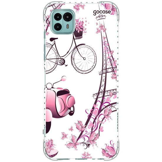 Capinha para celular Paris Floral